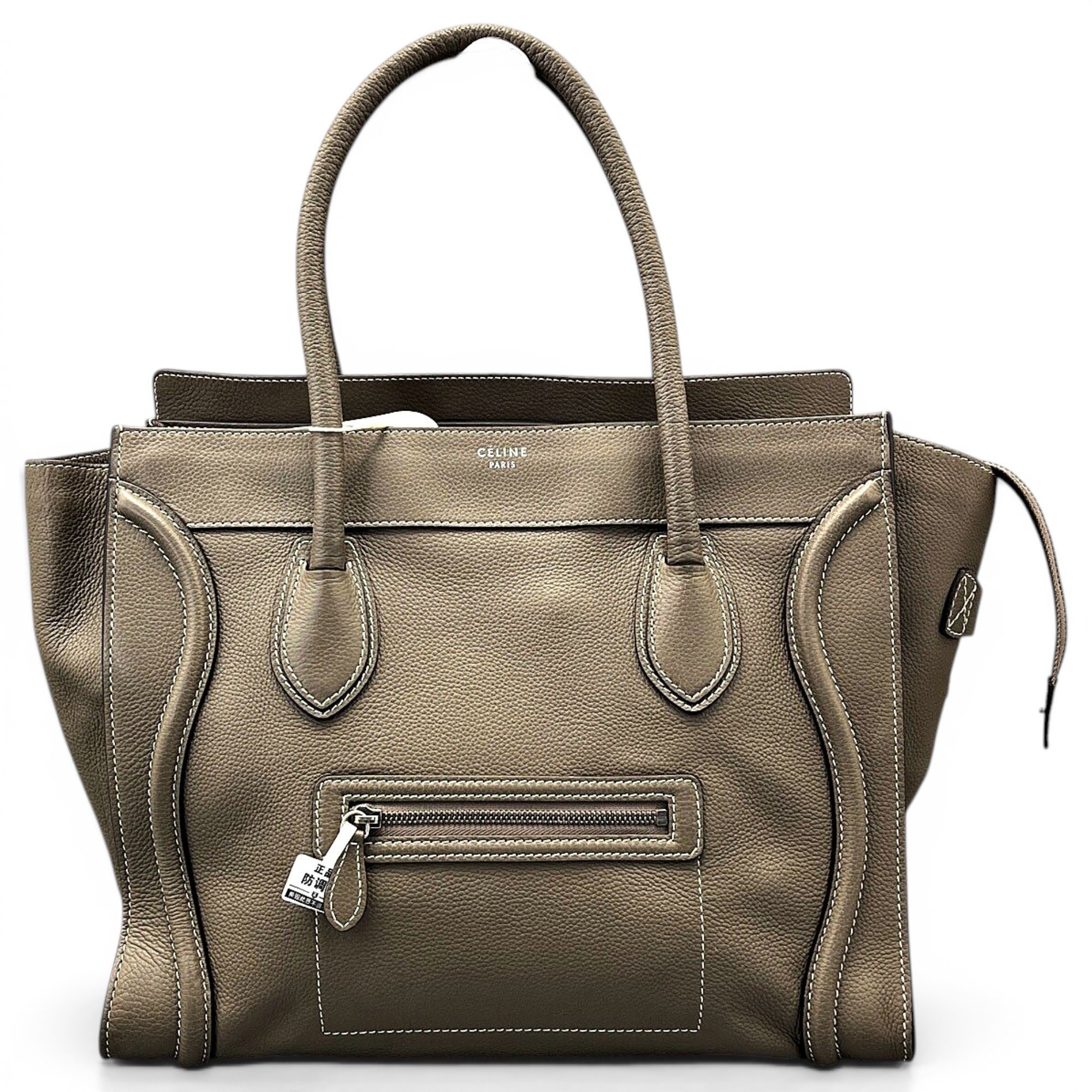 Leather handbag