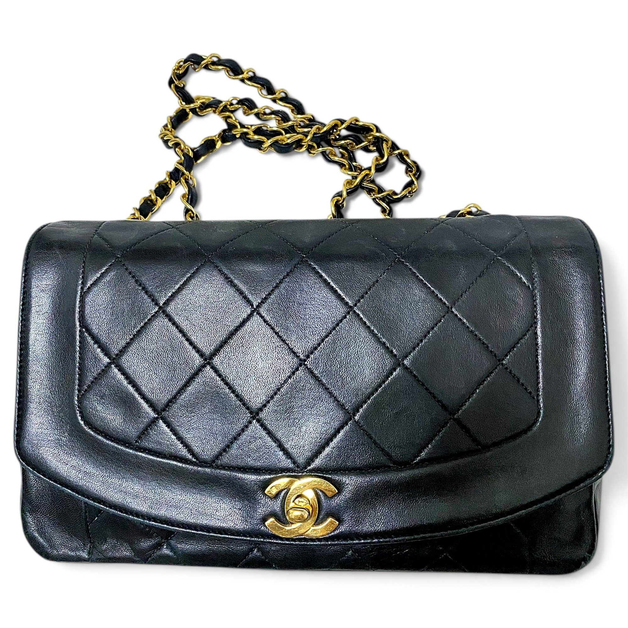 Diana leather handbag