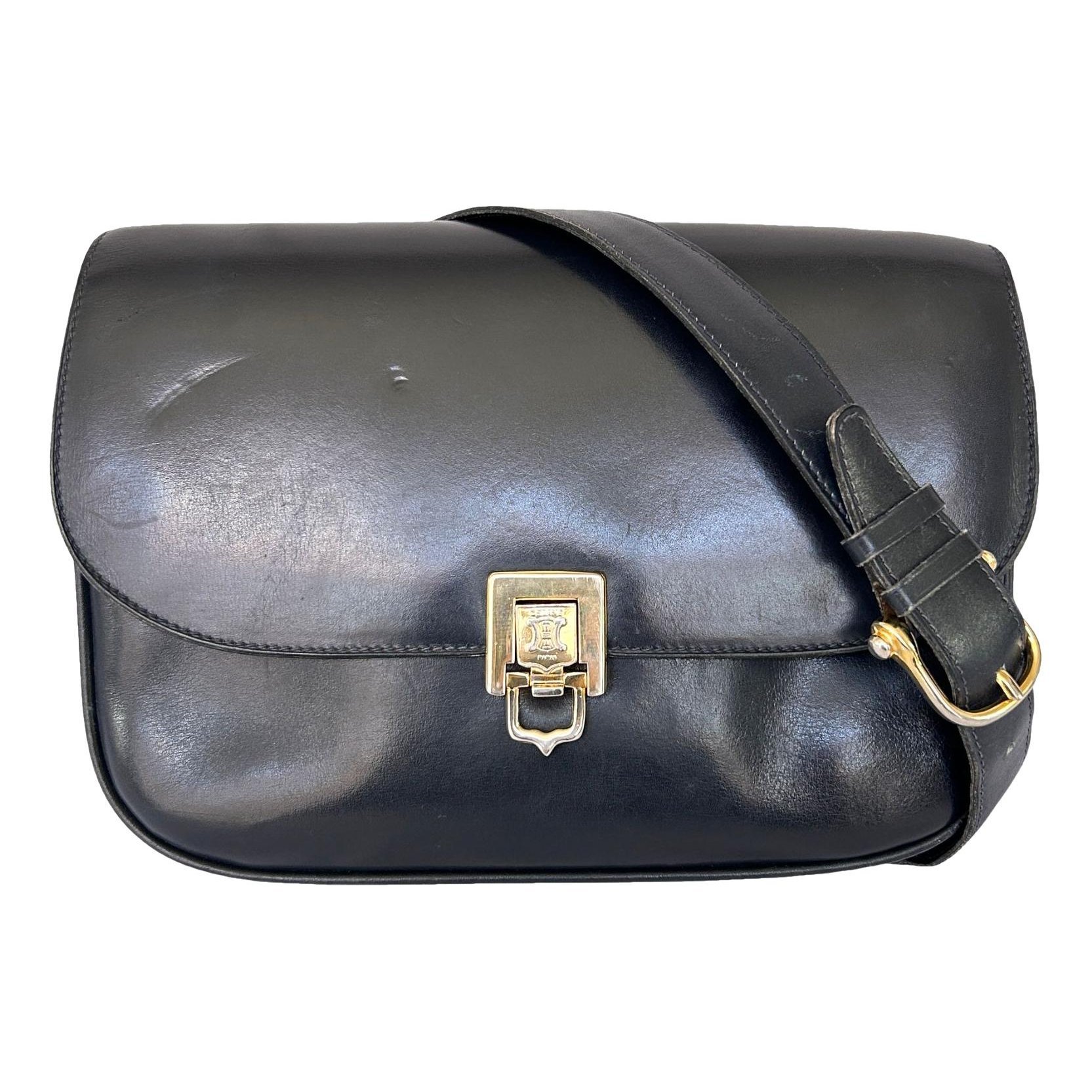 Leather crossbody bag