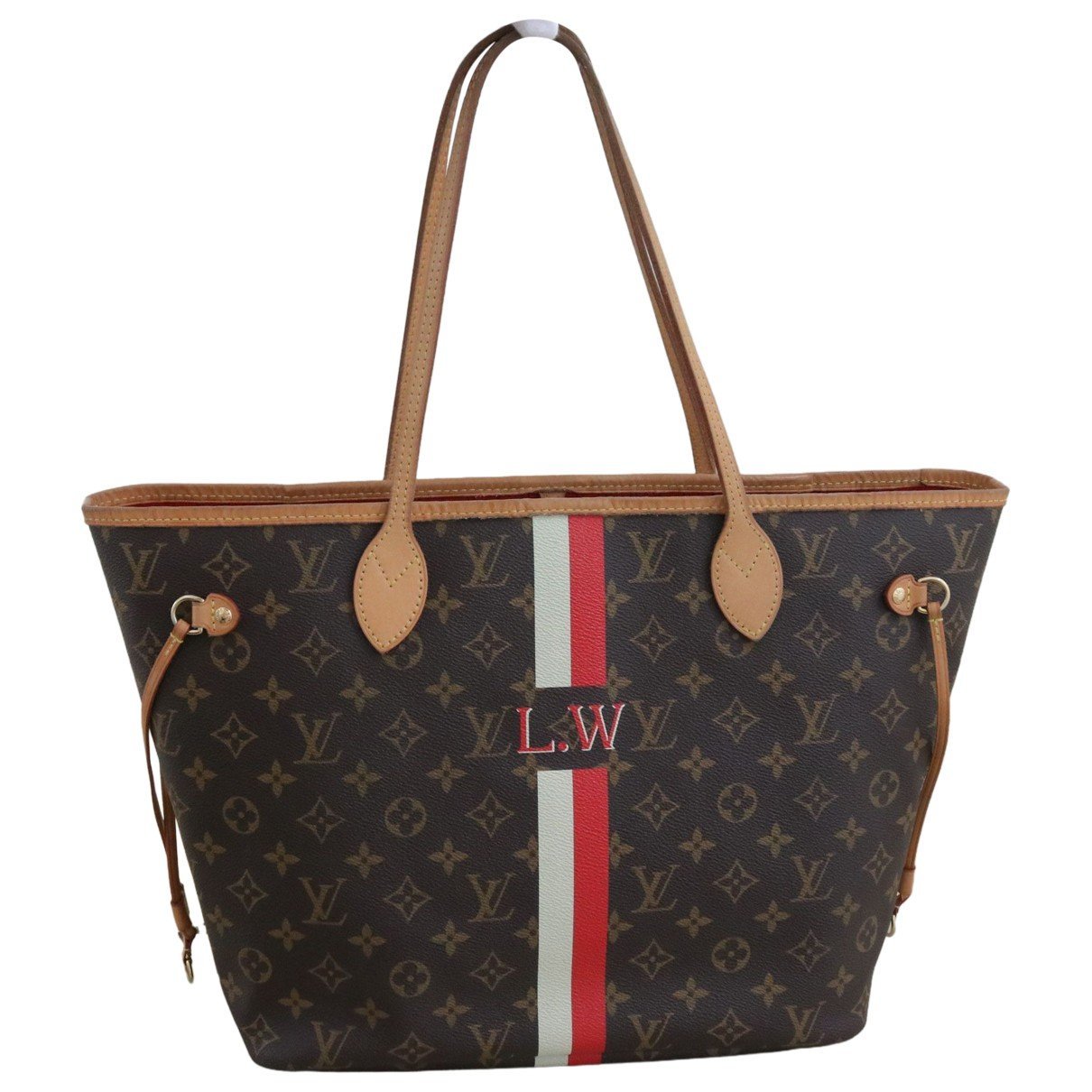 Neverfull leather handbag
