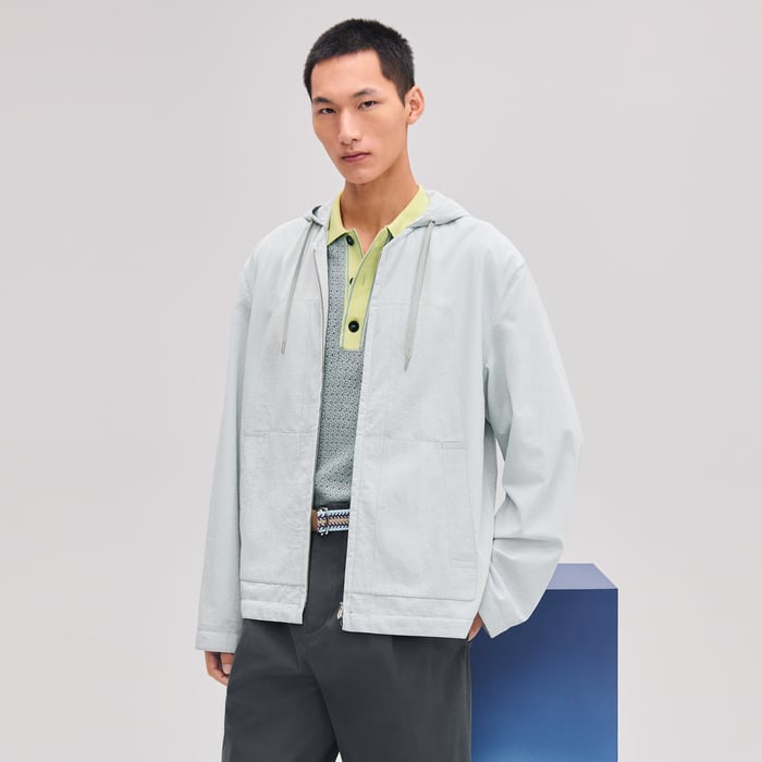 Brume Zipped Hooded Jacket