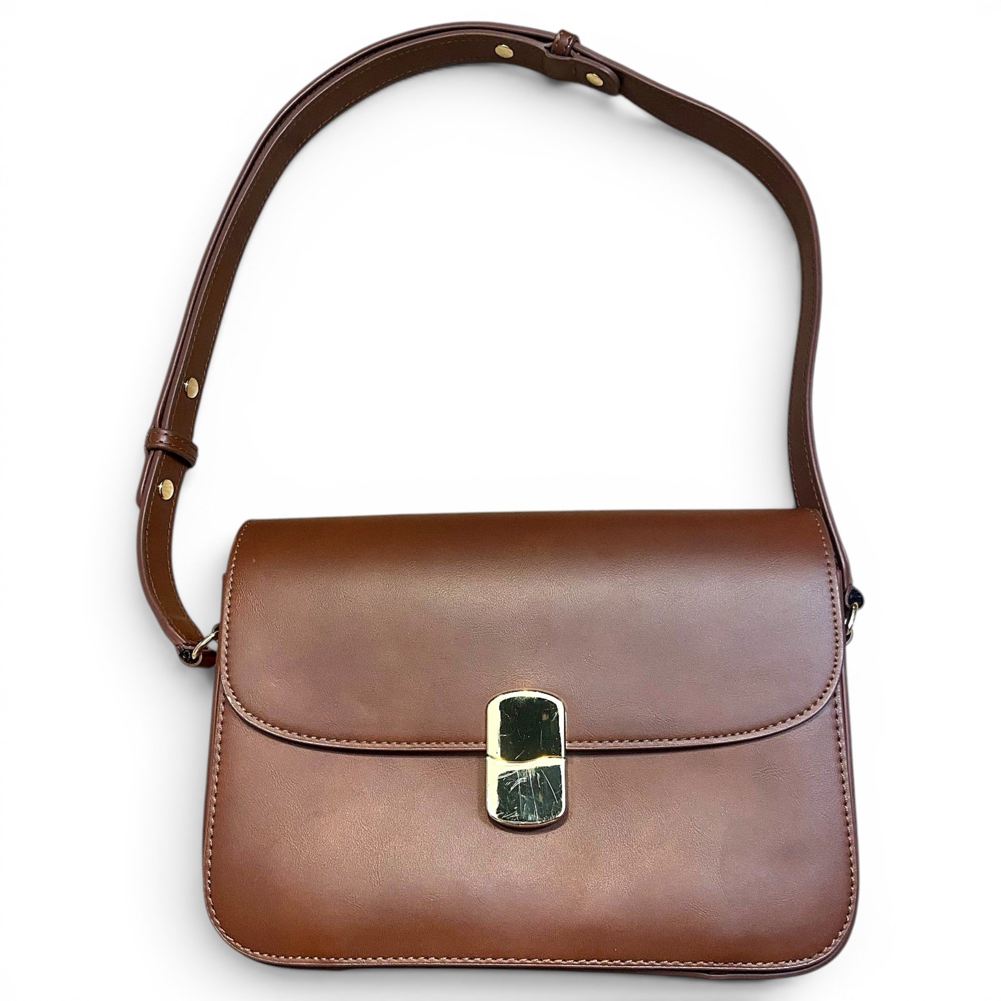 Sezane Claude leather handbag
