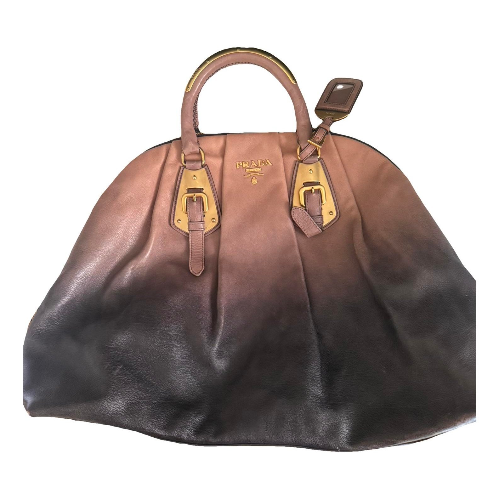 Leather handbag