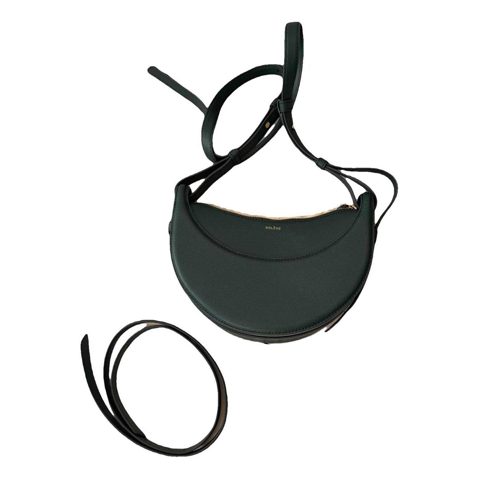 Polene Numéro Dix leather crossbody bag