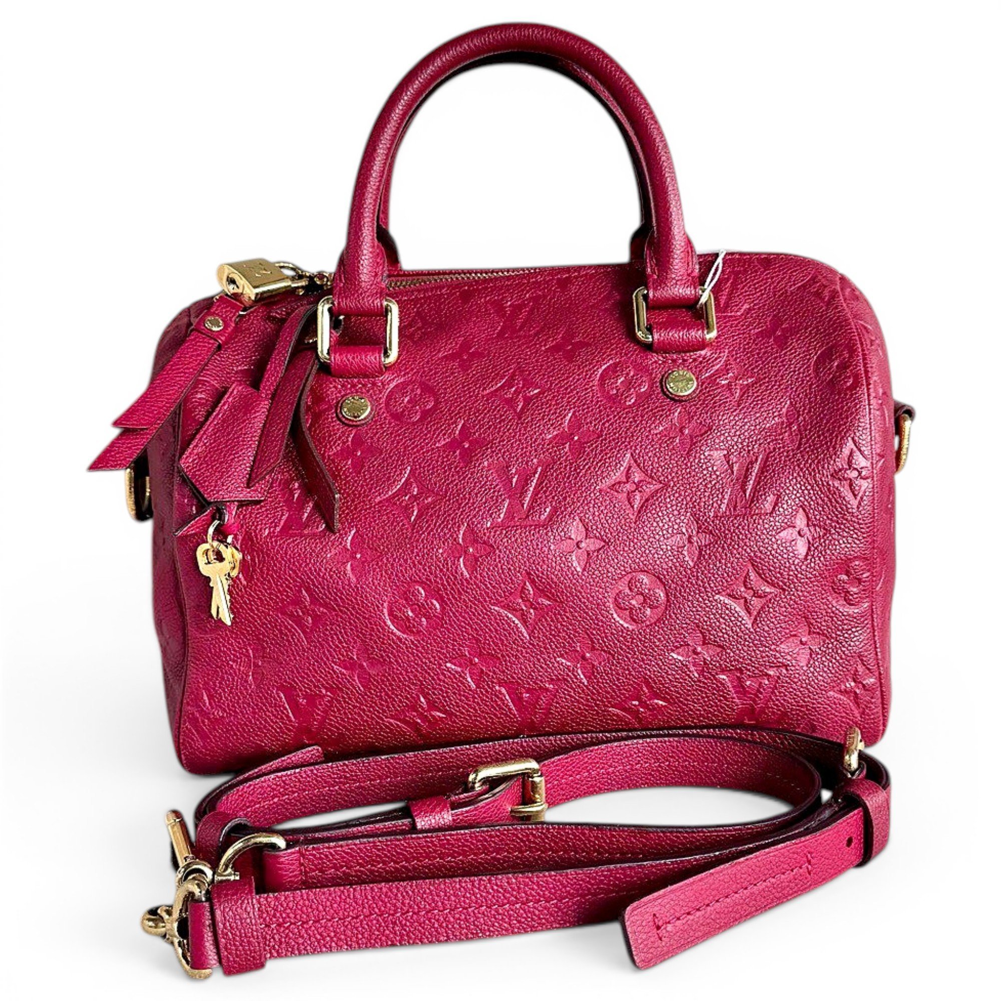 Speedy Bandoulière leather handbag