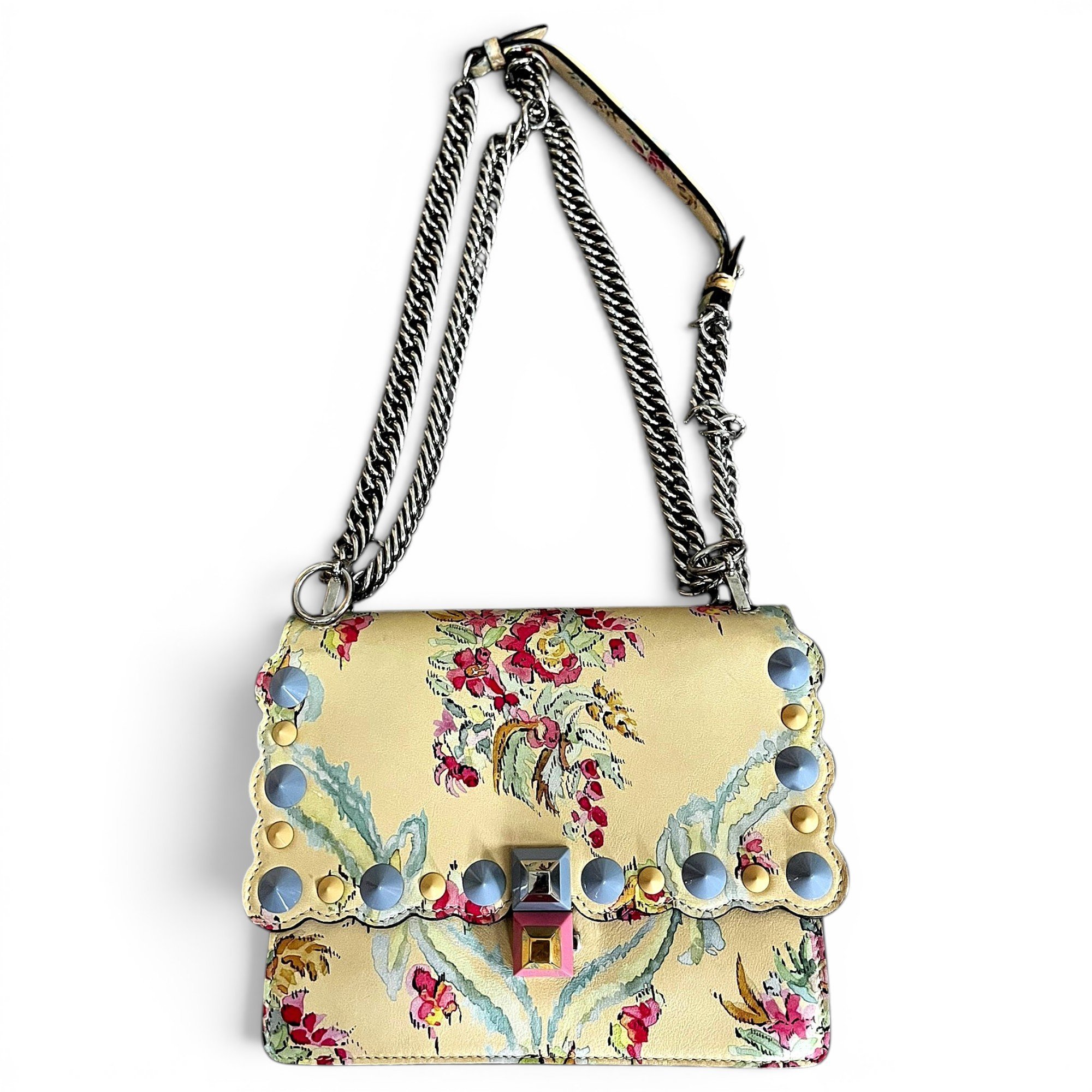 Kan I leather crossbody bag