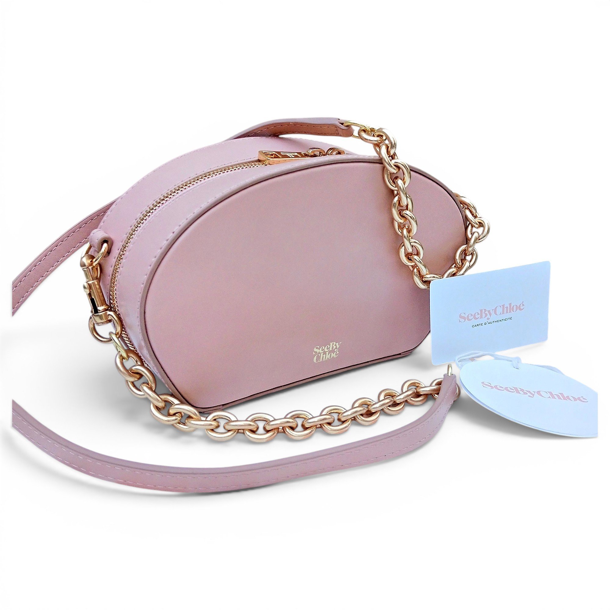 Leather crossbody bag