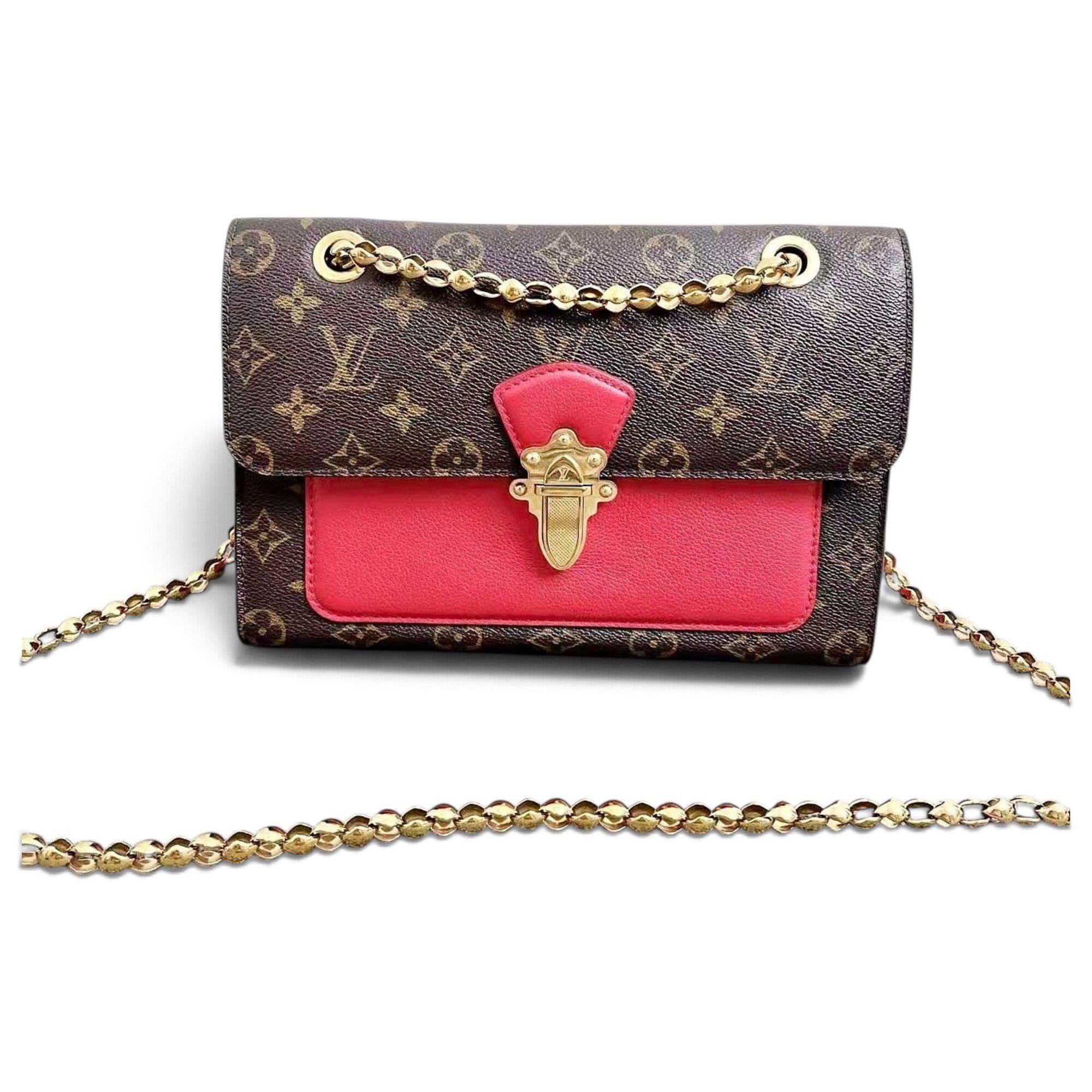 Victoire leather handbag