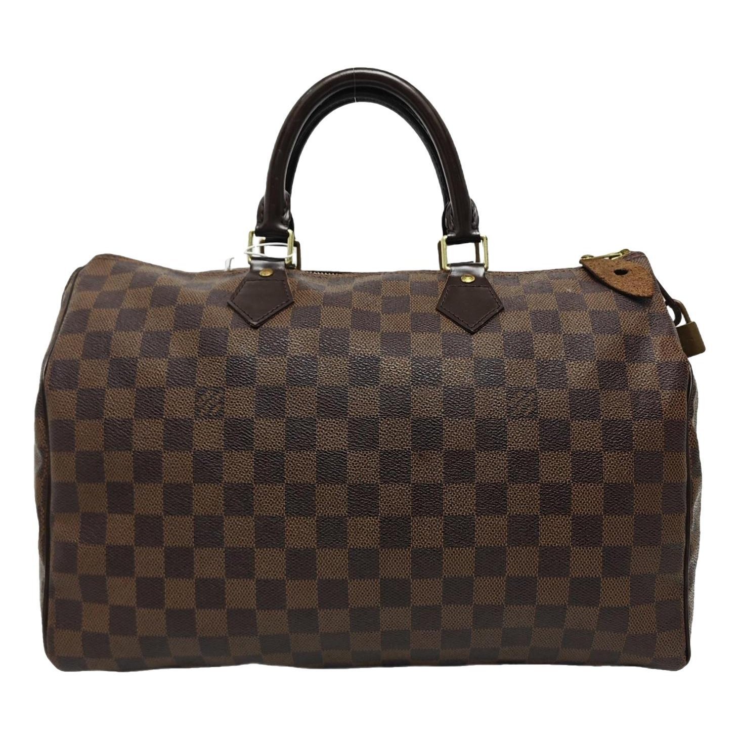 Nano Speedy / Mini HL leather handbag