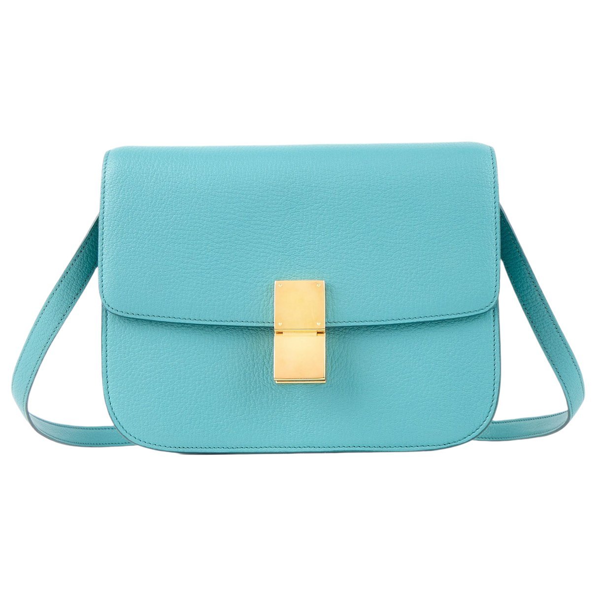Classic leather crossbody bag