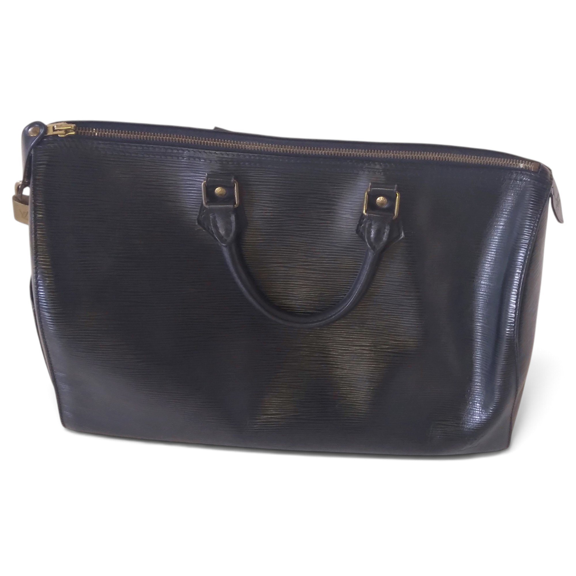 Speedy leather handbag
