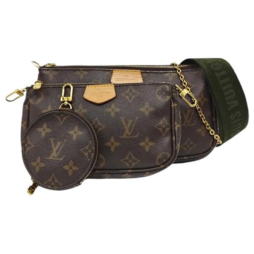 Maxi Multi Pochette Accessoires leather handbag