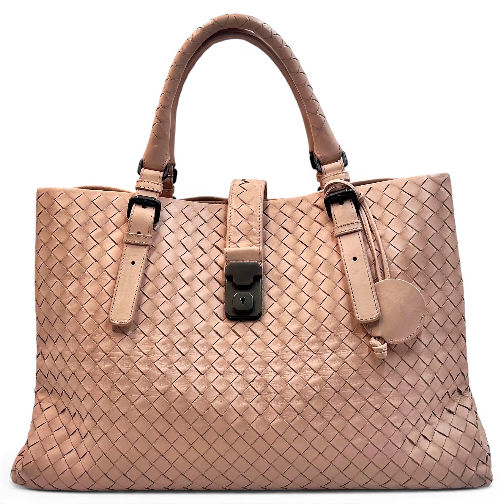 Roma leather tote