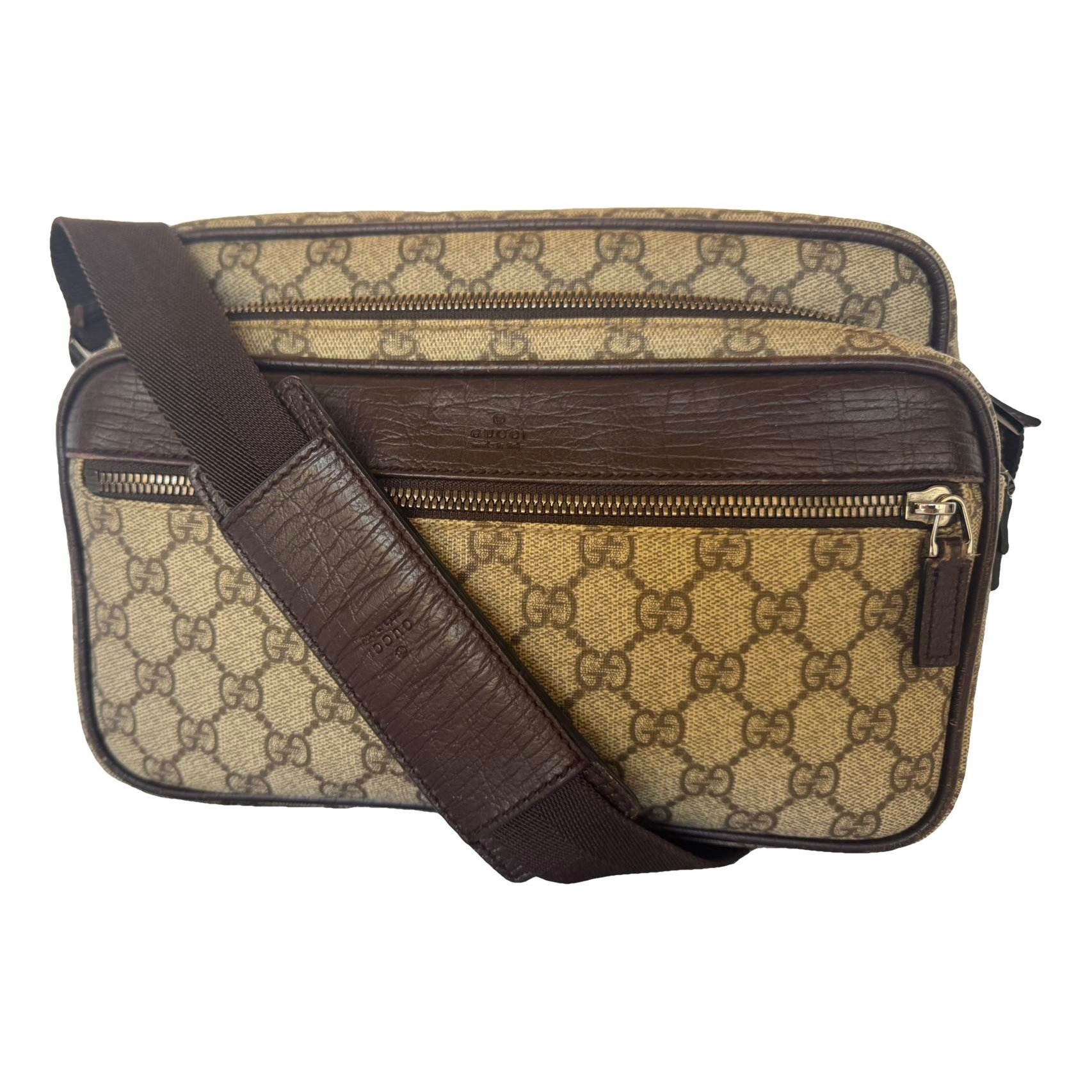Leather crossbody bag