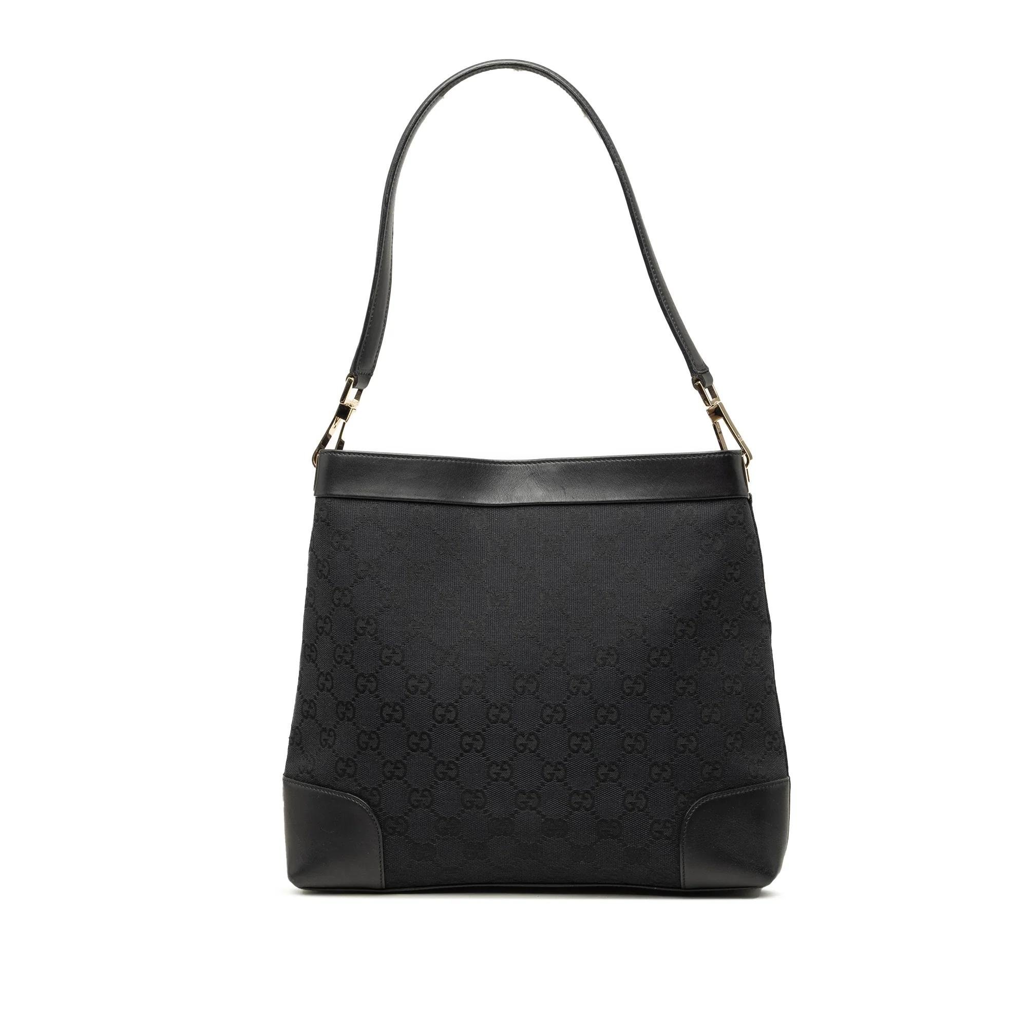 Gucci B leather handbag