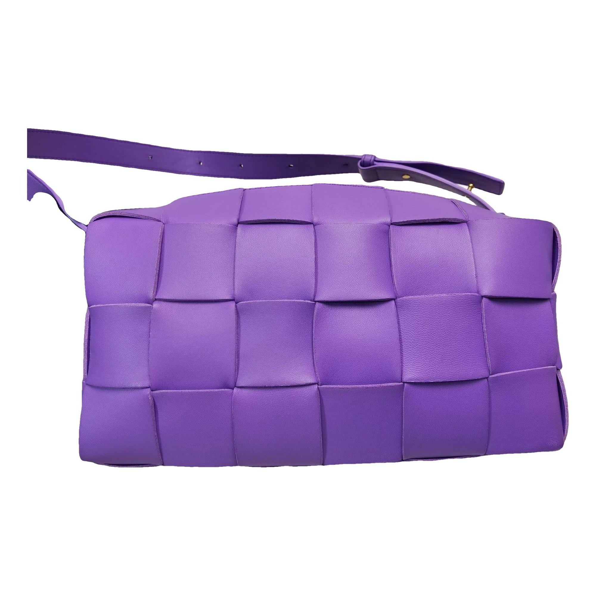 Brick Cassette leather handbag
