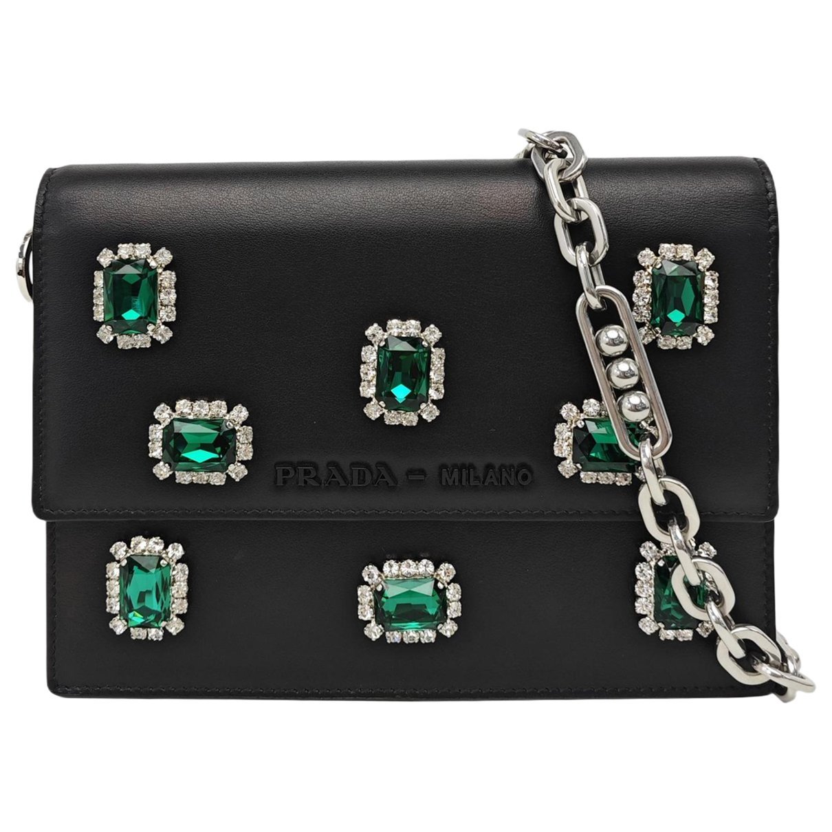 Leather crossbody bag