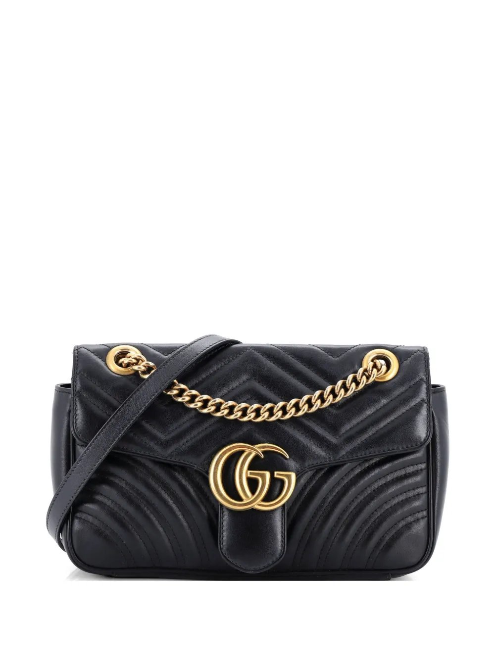 GG Marmont Flap Bag Matelasse Leather Medium shoulder bag