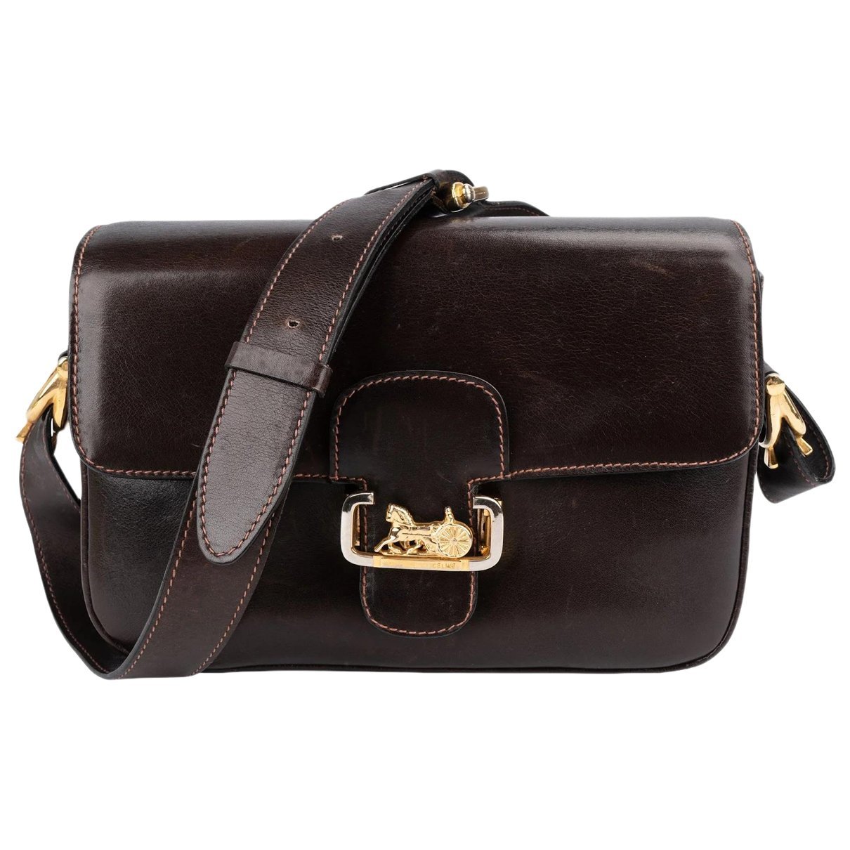 C bag leather handbag