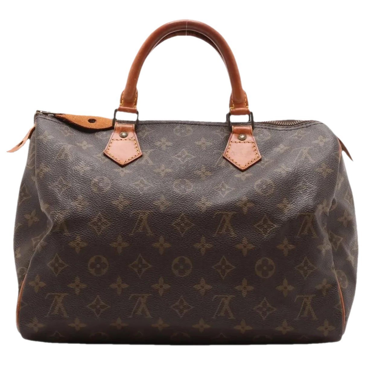 Speedy leather bag
