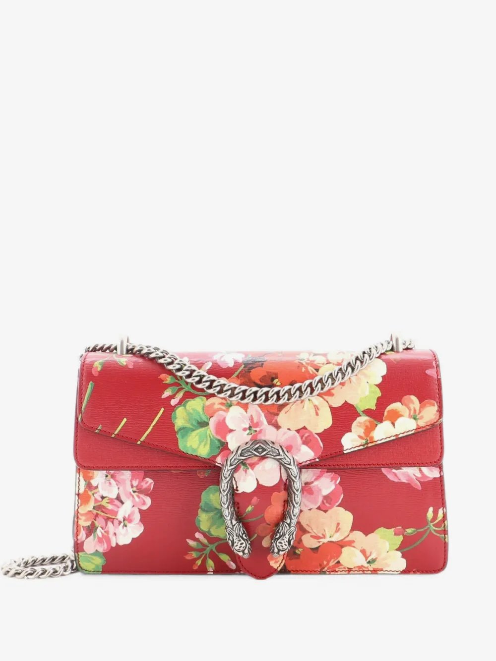 Dionysus Bag Blooms Print Leather Small shoulder bag