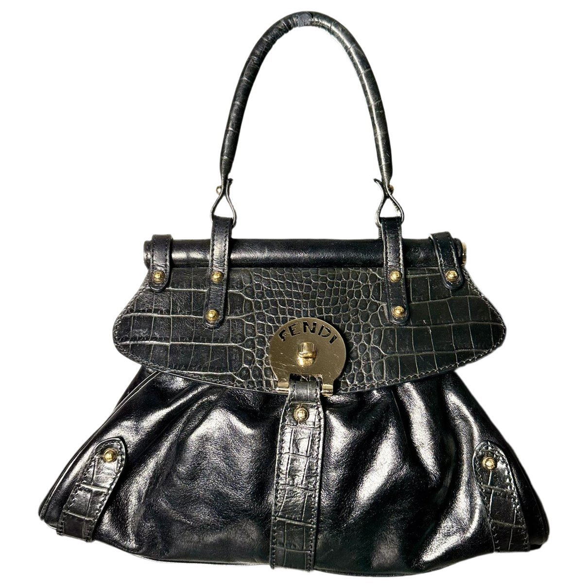 Leather handbag