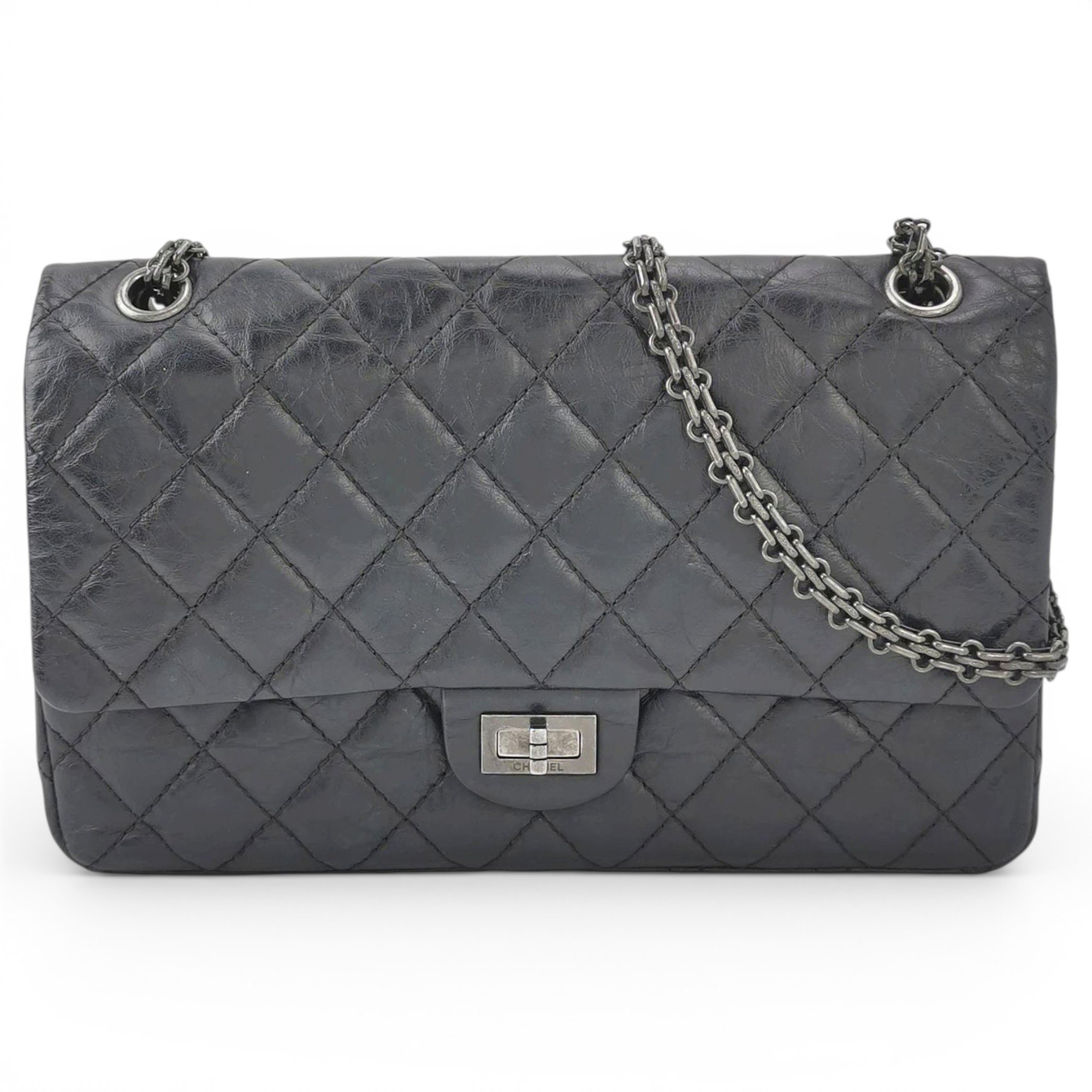 2.55 leather handbag