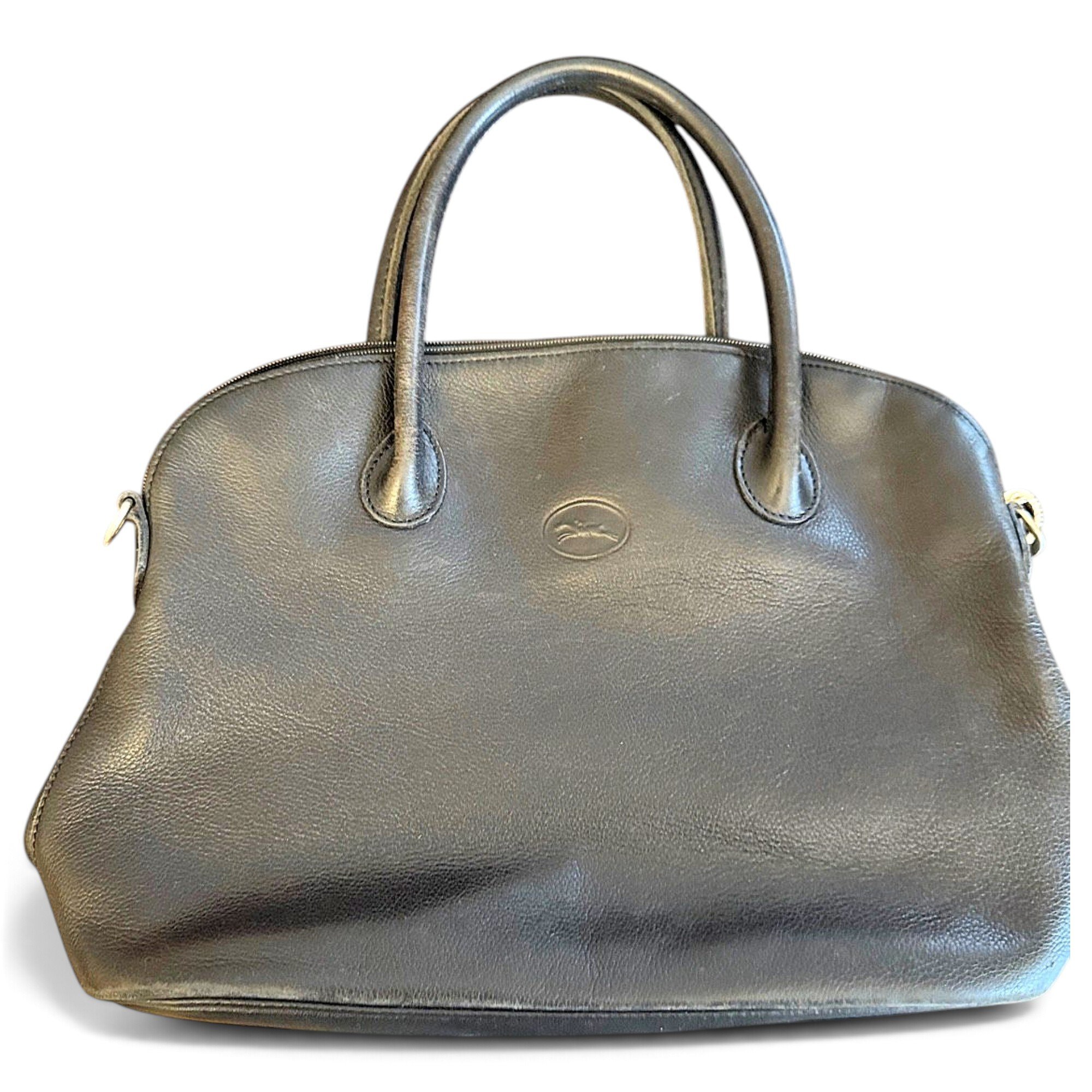 Leather satchel