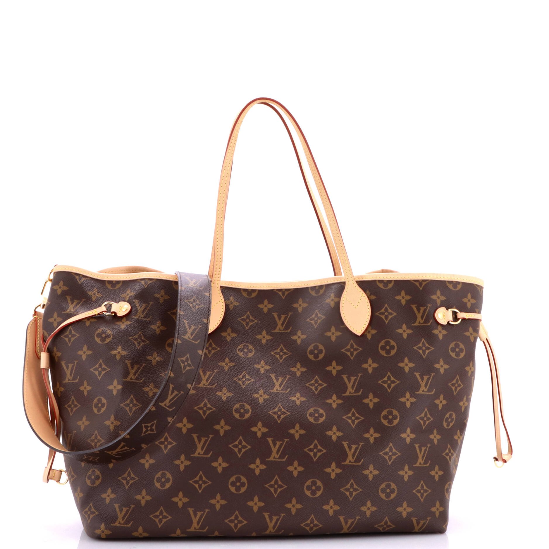 Neverfull Bandouliere Inside Out Monogram Canvas and Stamped canvas GM