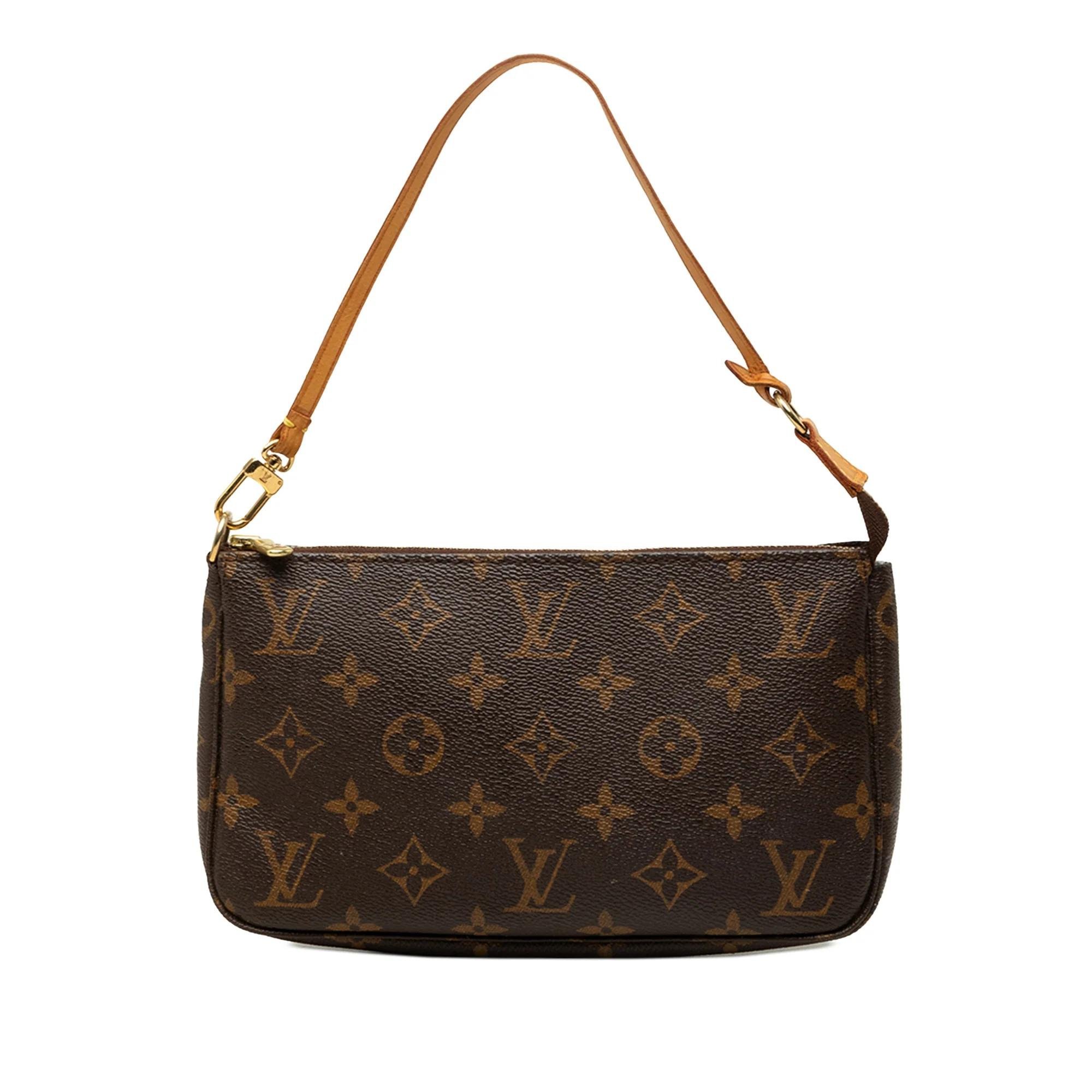 Pochette Accessoire leather handbag