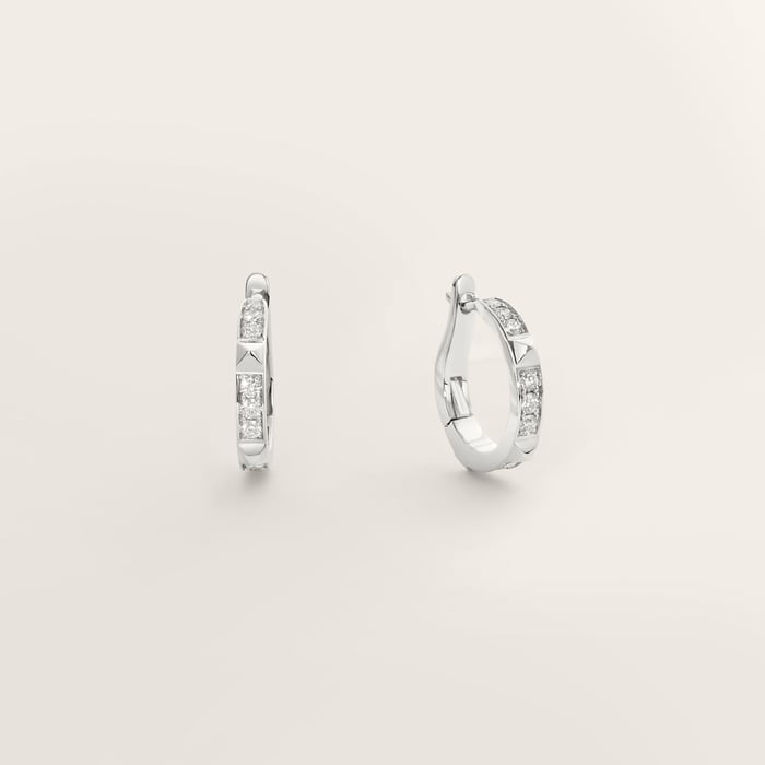 Sans Coloris Hermès Clou d'H Dangle Earrings, Small Model