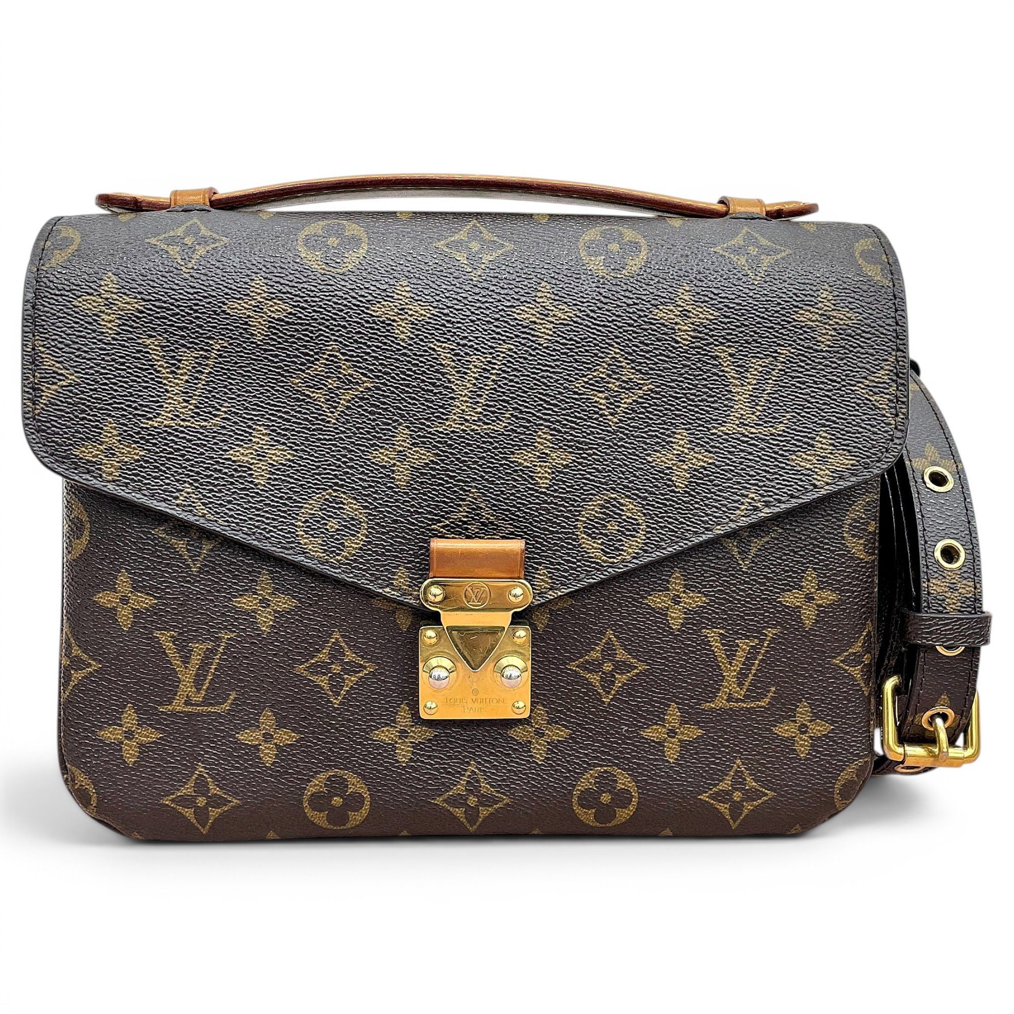 Metis leather handbag