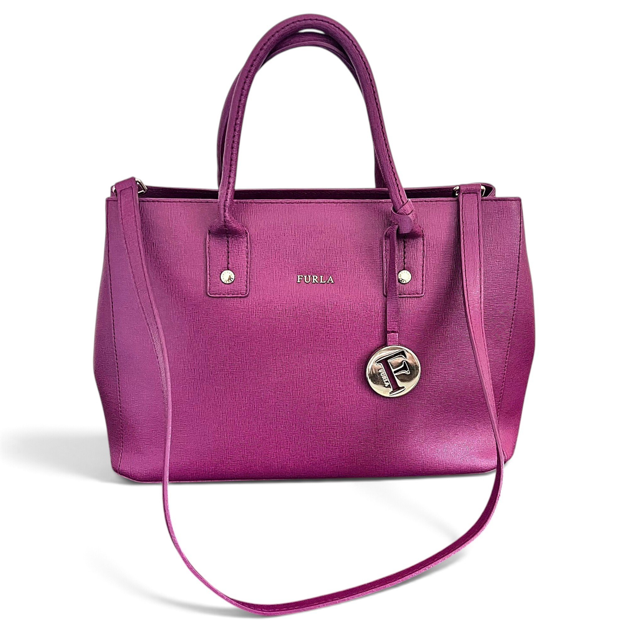 Leather handbag