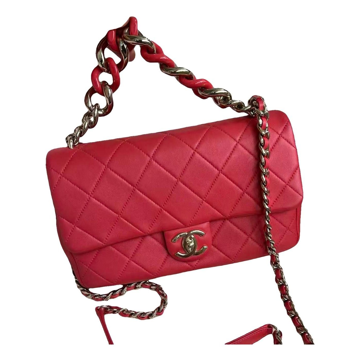 Leather handbag