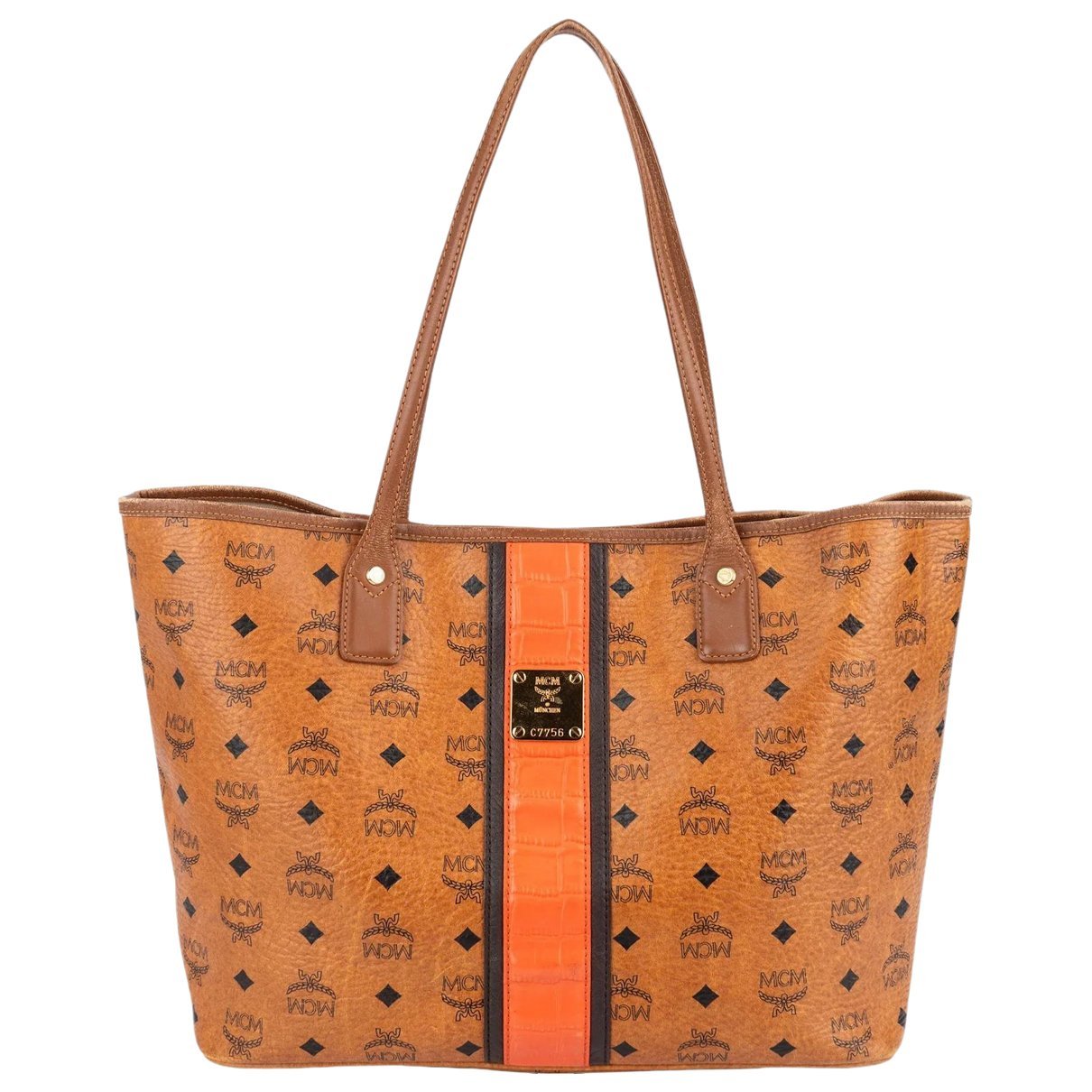 Boston leather handbag