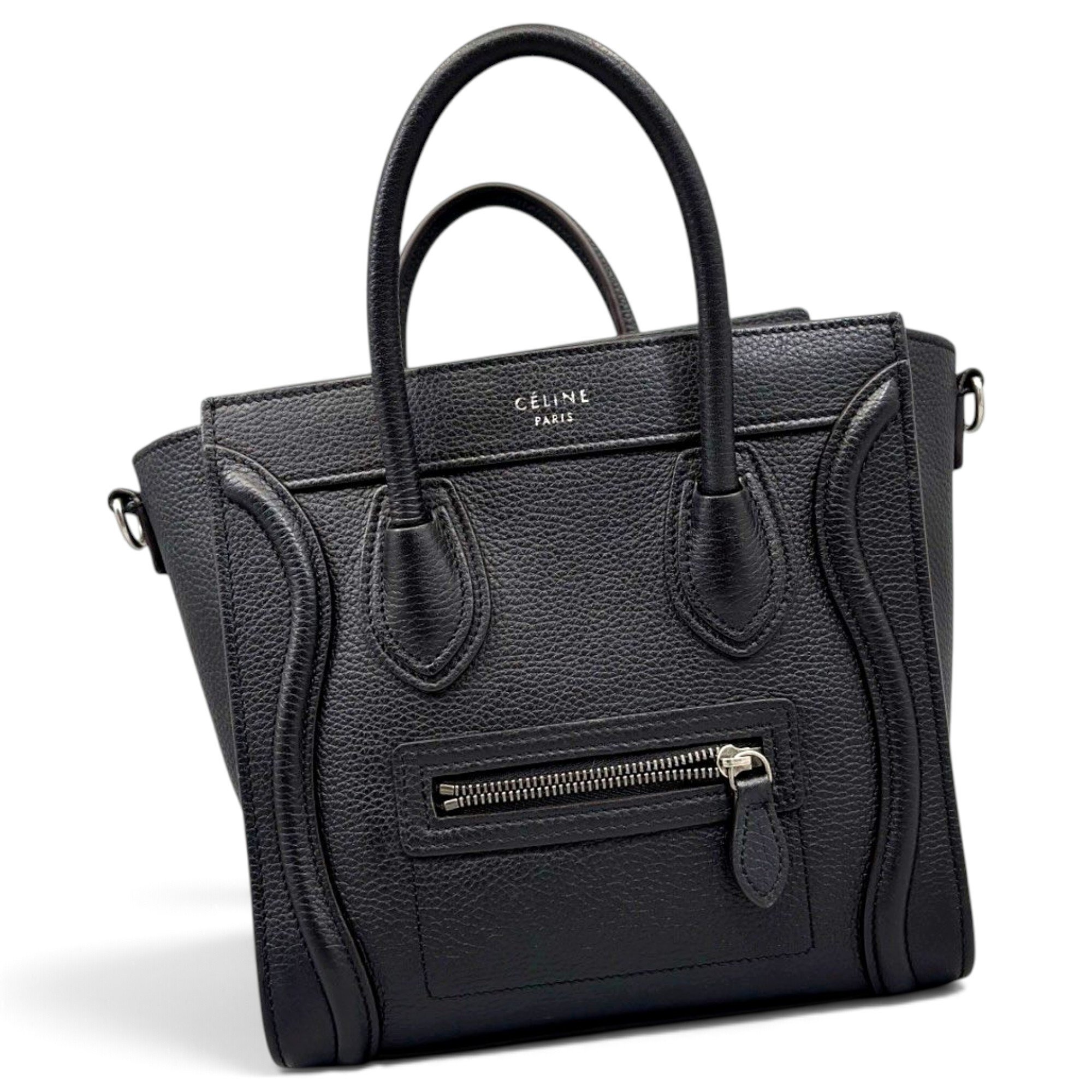 Luggage leather handbag