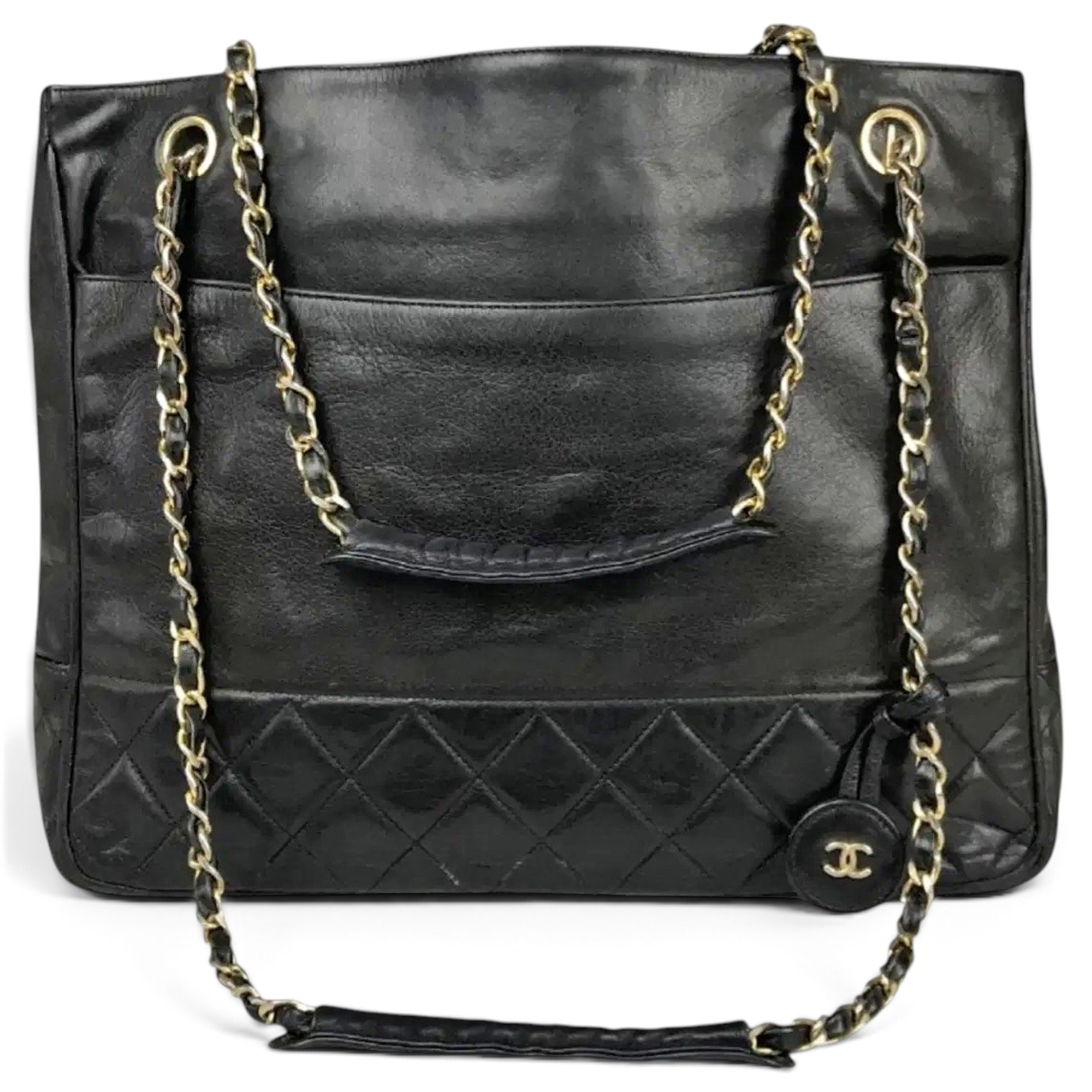 Petite Shopping Tote leather handbag