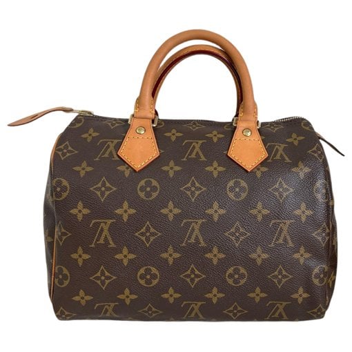 Speedy leather handbag