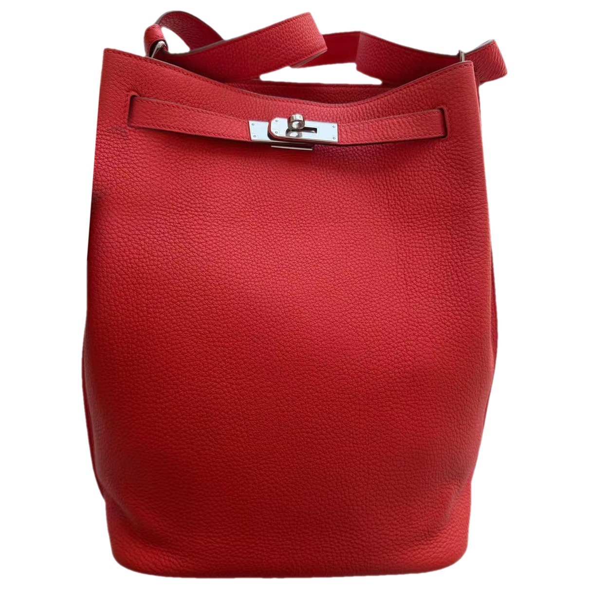 So Kelly leather handbag