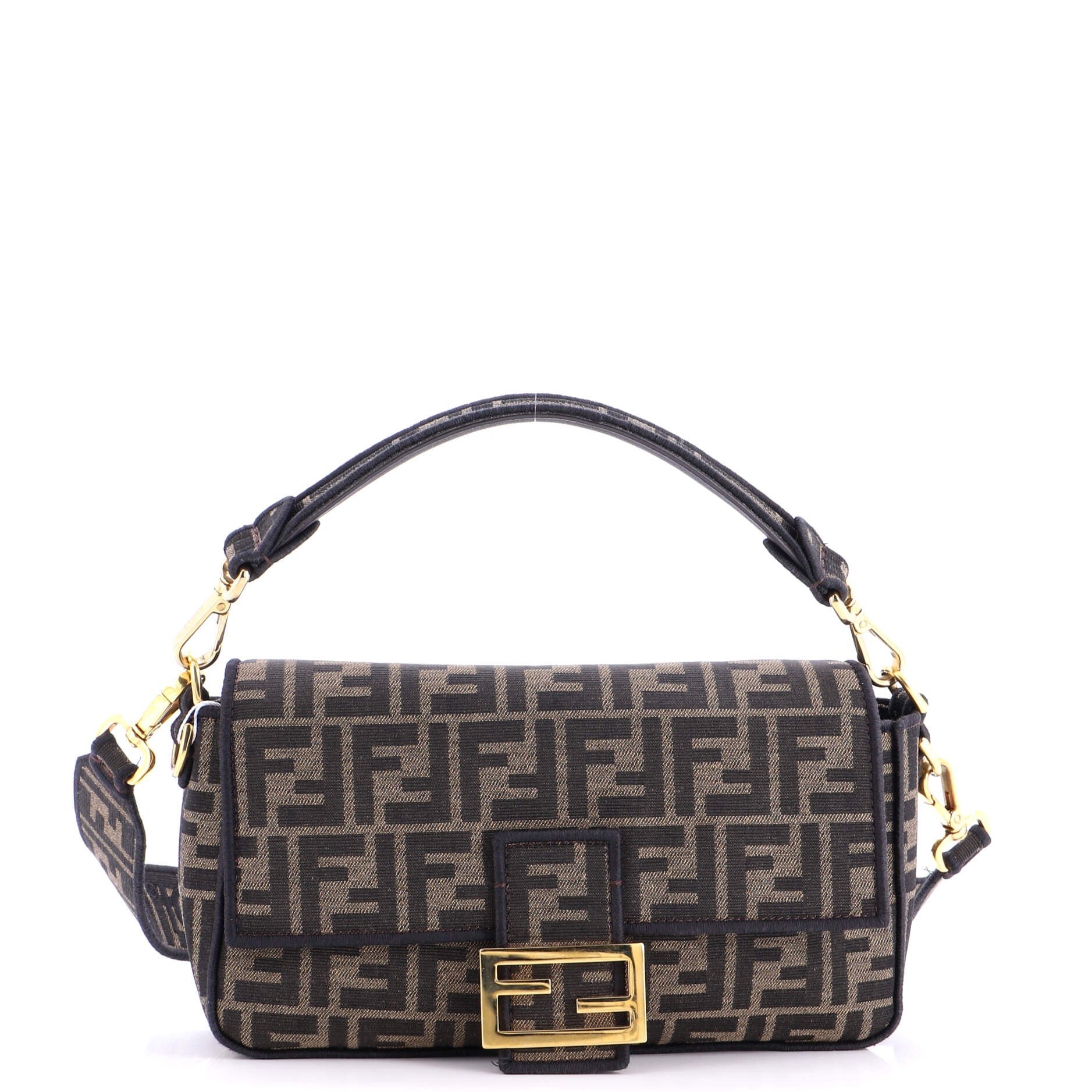 Baguette NM Bag Zucca Canvas Medium