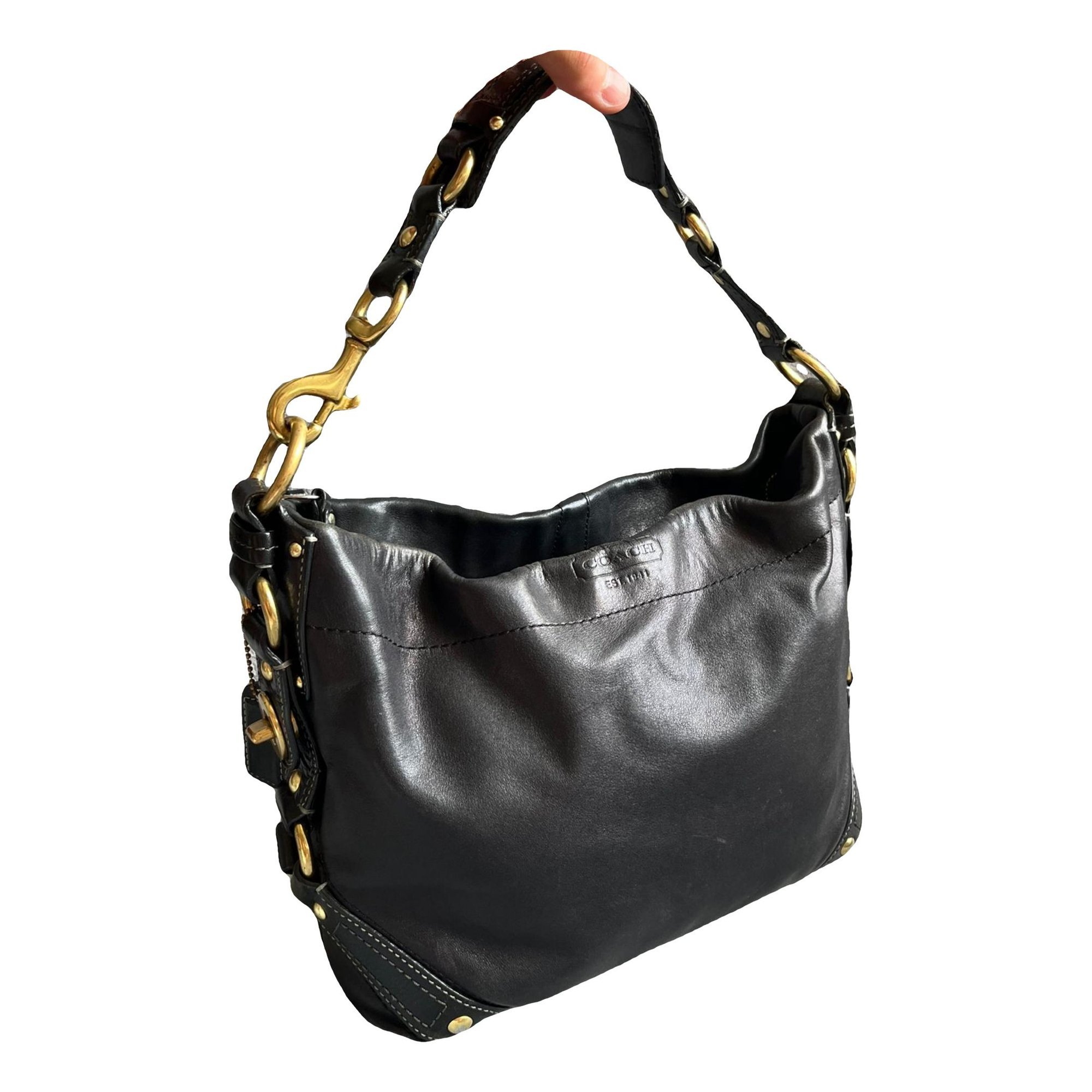 Carly leather handbag