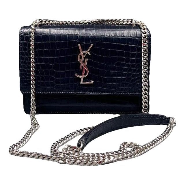 Sunset leather handbag