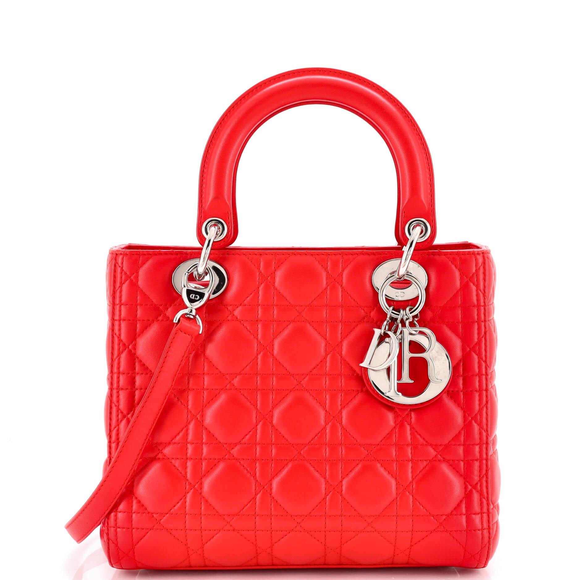 Dior Lady Dior Bag Cannage Quilt Lambskin Medium