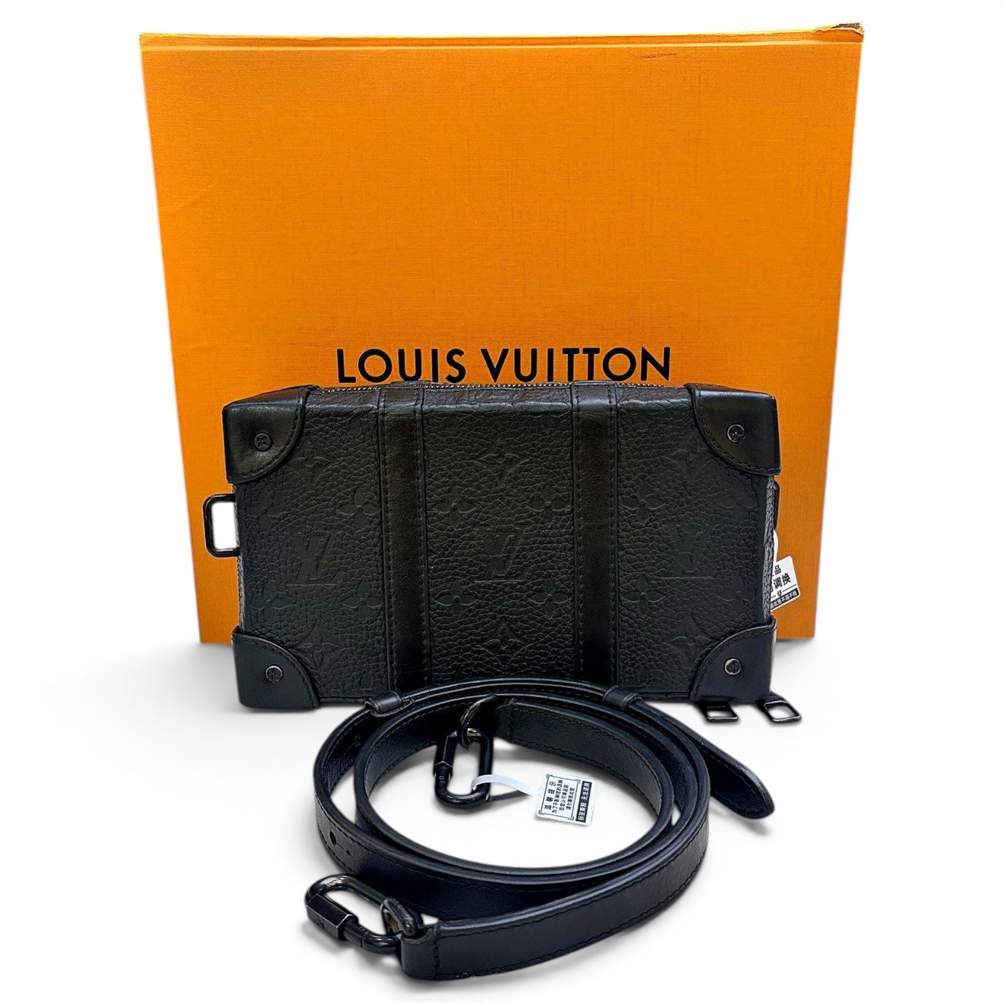 City Trunk leather crossbody bag