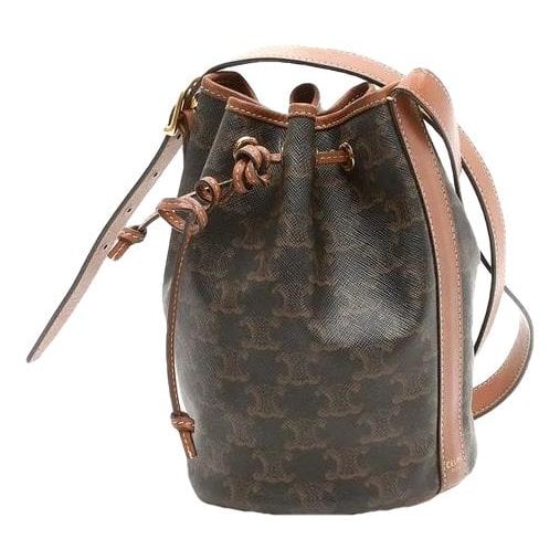Clasp Bucket cloth handbag