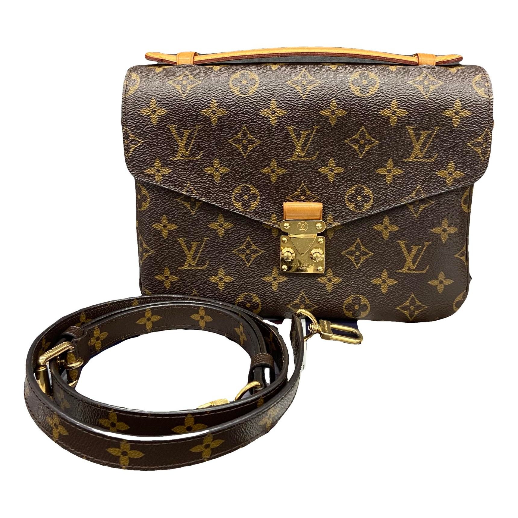 Metis leather handbag