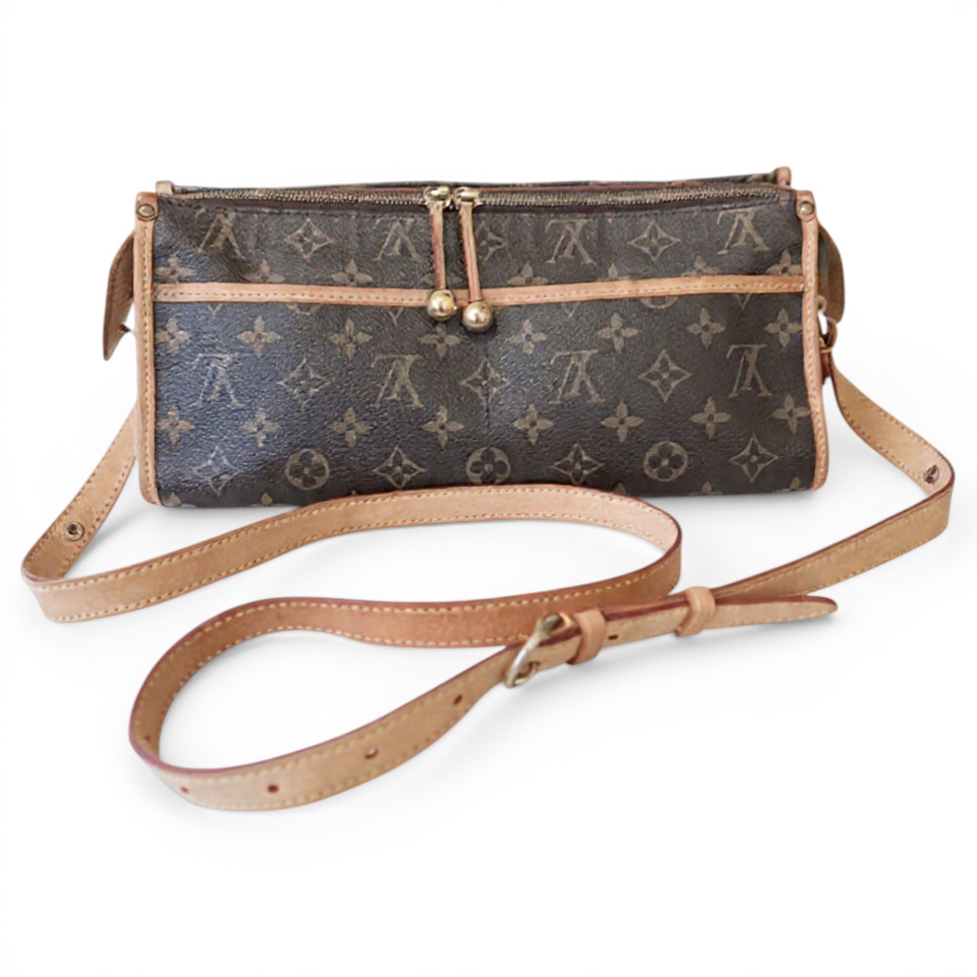 Popincourt leather crossbody bag
