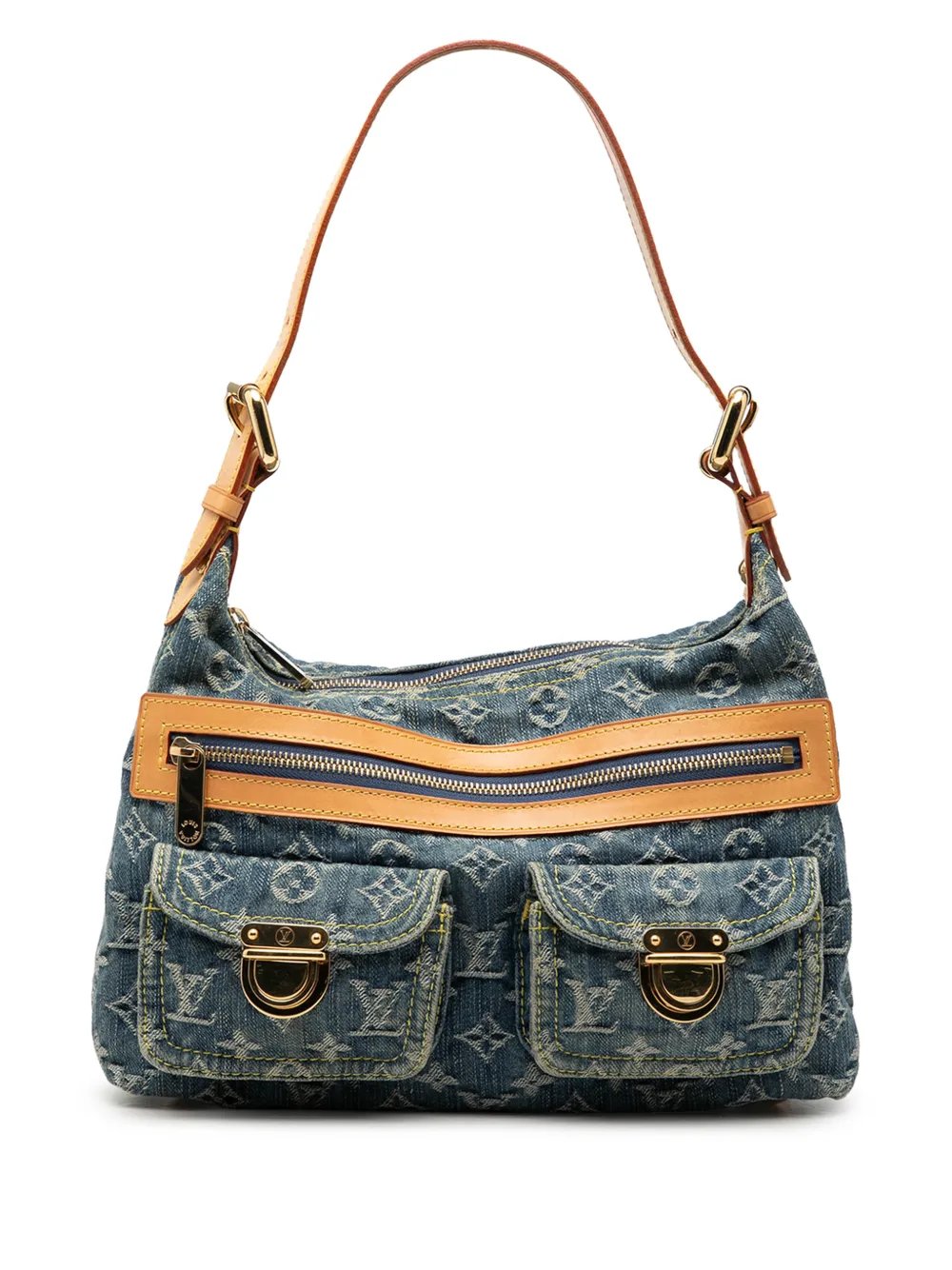 2006 Monogram Denim Baggy PM shoulder bag