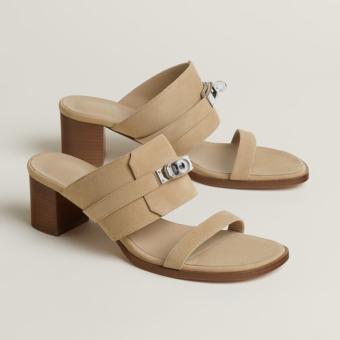 Beige Camel Ninon 50 Sandal