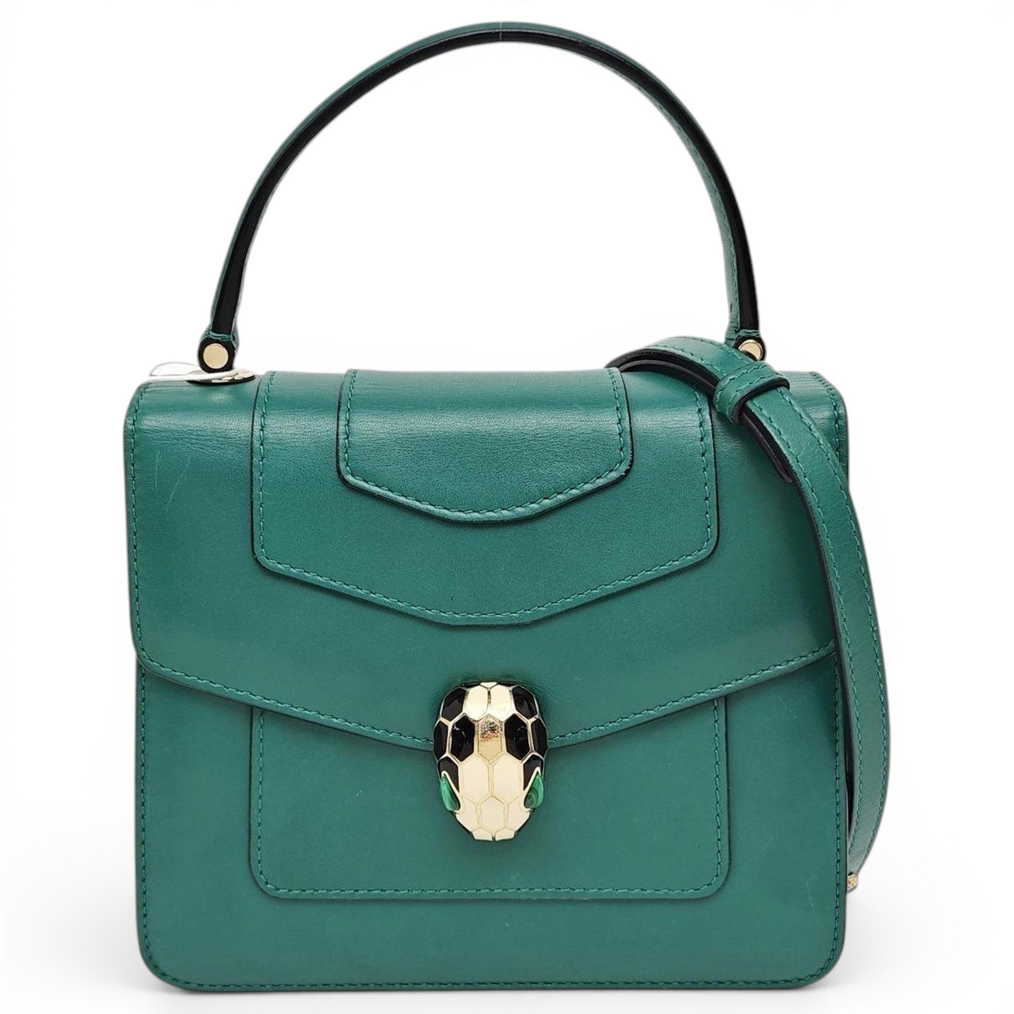 Leather handbag